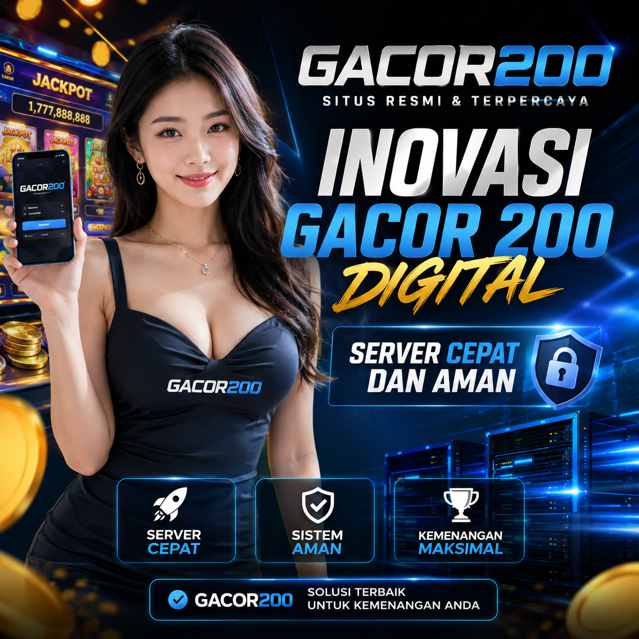 GACOR200: Inovasi GACOR 200 Digital Situs Resmi dengan Server Cepat dan Aman